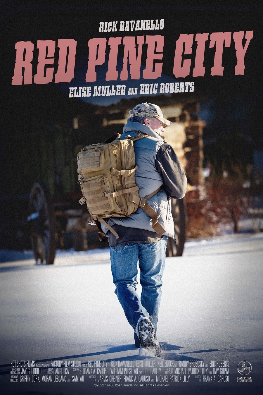 Постер Red City Pine
